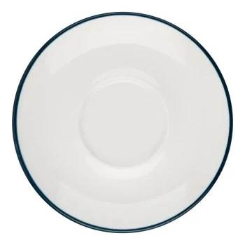 ID Fine Modest Navy Espresso Saucer 4.7 Inch - Set of 12 pcs