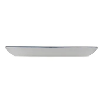 ID Fine Modest Navy Coupe Oval Platter 14 x 9 Inch - Set of 6 pcs