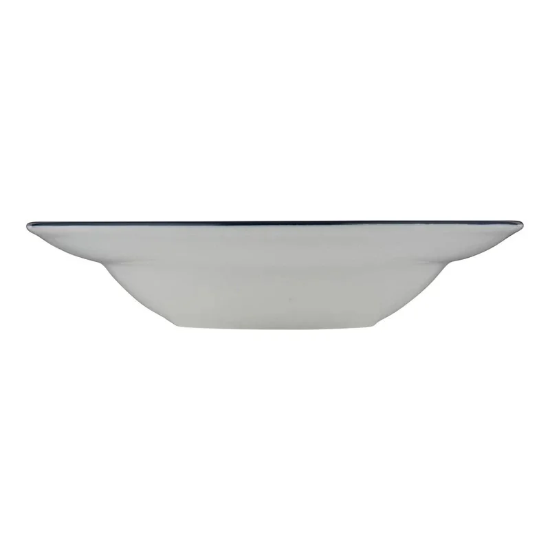 ID Fine Modest Navy Deep Plate 9.84 Inch - Set of 12 pcs