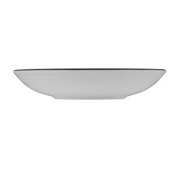 ID Fine Modest Navy Deep Plate 9.84 Inch - Set of 12 pcs