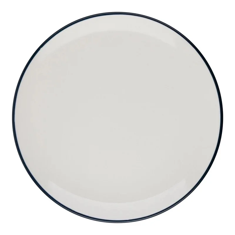 ID Fine Modest Navy Coupe Plate 11.8 Inch - Set of 6 pcs