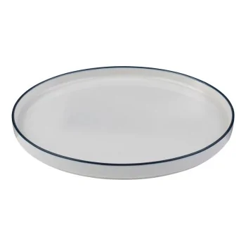 ID Fine Modest Navy Hi Wall Platter 10 Inch - Set of 6 pcs