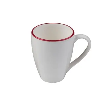 ID Fine Modest Maroon Mug 4'' 10 oz - Set of 6 pcs