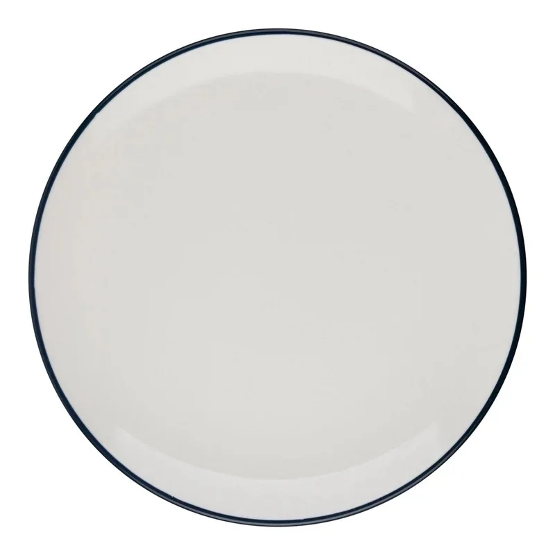 ID Fine Modest Navy Coupe Plate 10.6 Inch - Set of 12 pcs ID Fine Modest Navy Coupe Plate 10.6 Inch - Set of 12 pcs