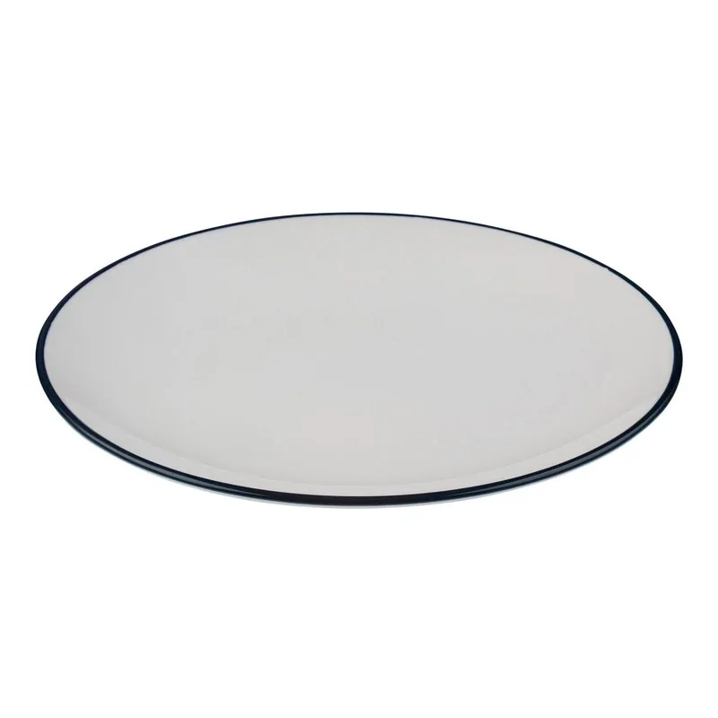 ID Fine Modest Navy Coupe Plate 10.6 Inch - Set of 12 pcs ID Fine Modest Navy Coupe Plate 10.6 Inch - Set of 12 pcs