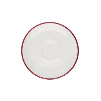 ID Fine Modest Maroon Espresso Saucer 4.7 Inch - Set of 12 pcs