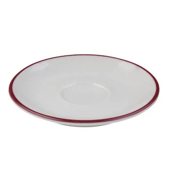 ID Fine Modest Maroon Espresso Saucer 4.7 Inch - Set of 12 pcs