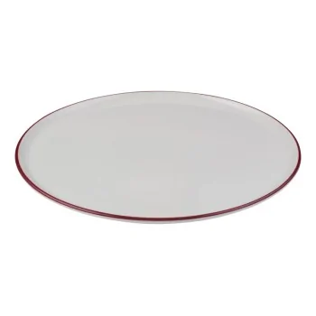 ID Fine Modest Maroon Pizza Plate 12.2 Inch - Set of 6 pcs