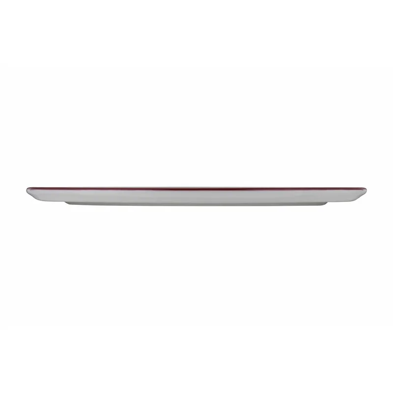 ID Fine Modest Maroon Pizza Plate 12.2 Inch - Set of 6 pcs