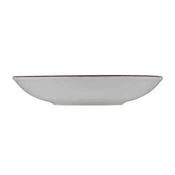 ID Fine Modest Maroon Deep Plate 11.8'' 65 oz - Set of 6 pcs
