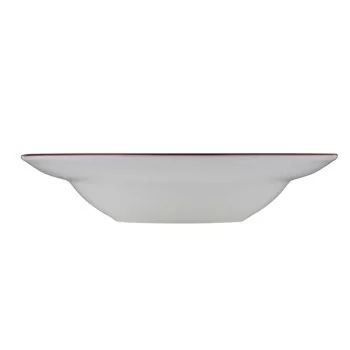 ID Fine Modest Maroon Deep Plate 11.02'' 19 oz - Set of 6 pcs