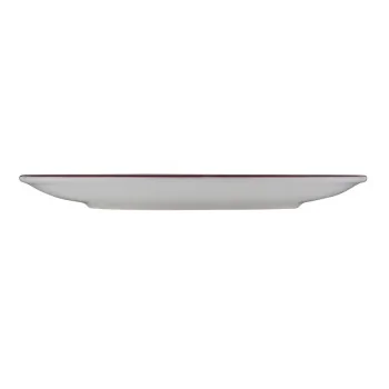 ID Fine Modest Maroon Coupe Plate 6 Inch - Set of 12 pcs