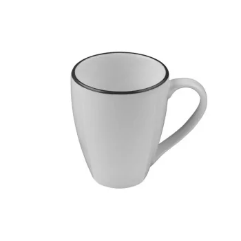 ID Fine Modest Black Mug 4'' 10 oz - Set of 6 pcs