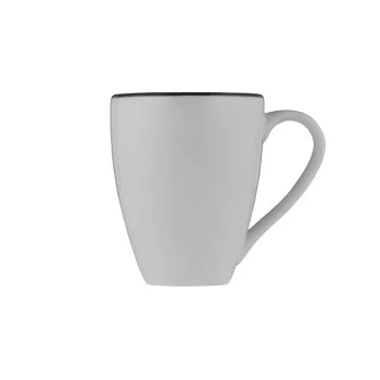 ID Fine Modest Black Mug 4'' 10 oz - Set of 6 pcs