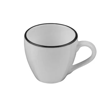 ID Fine Modest Black Espresso Cup 2.5'' 3 oz - Set of 12 pcs