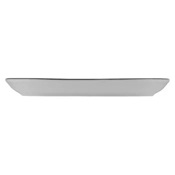 ID Fine Modest Black Oval Platter 13 x 8 Inch - Set of 6 pcs