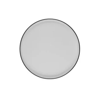 ID Fine Modest Black High Wall Plate 11 Inch - Set of 6 pcs