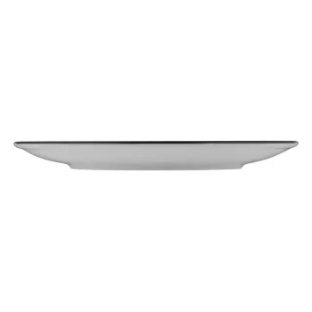 ID Fine Modest Black Coupe Plate 11.8 Inch - Set of 6 pcs