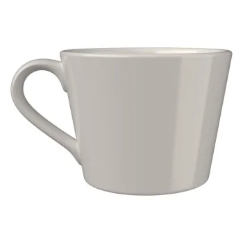ID Fine Bevel White Vitreous China Cup 3.8'' 8oz - Set of 12 pcs