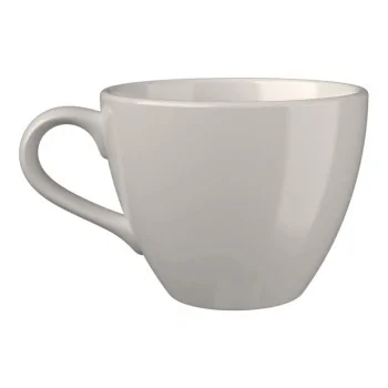ID Fine Alzar White Fine China Espresso Cup 2.5'' 3oz - Set of 12 pcs