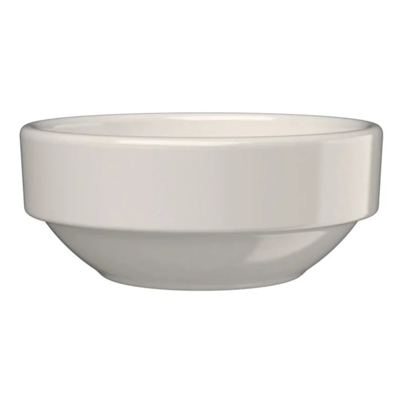 ID Fine Joker White Fine China Stacking Bowl 5.5'' 17oz - Set of 12 pcs ID Fine Joker White Fine China Stacking Bowl 5.5'' 17oz - Set of 12 pcs