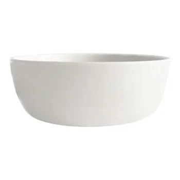 ID Fine Stolt White Fine China Coupe Bowl 5.4'' 15.6oz - Set of 12 pcs