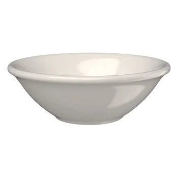 ID Fine Lona White Fine China Bowl 4'' 3oz - Set of 24 pcs