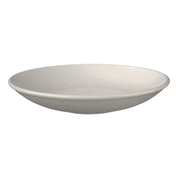 ID Fine Foundation Valle White Fine China Deep Plate 8.8 Inch - Set of 12 pcs