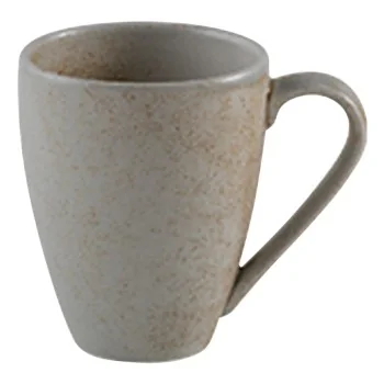 ID Fine Mellow Green Vitrified Mug 4 Inch - 10oz- Set of 6 pcs