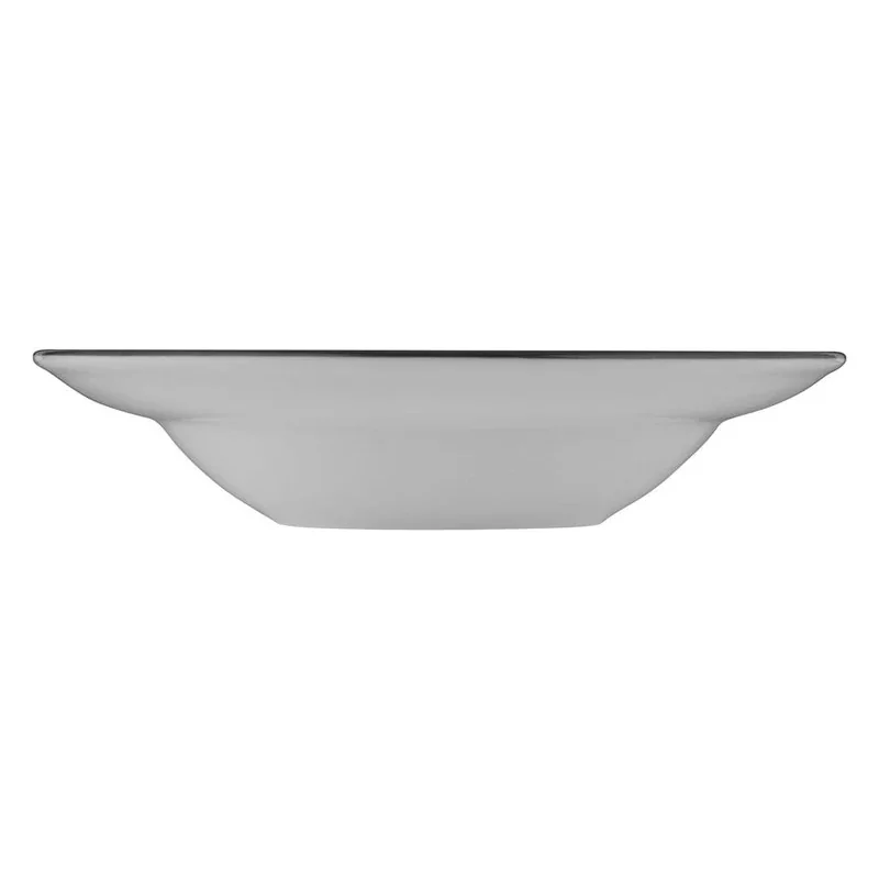 ID Fine Modest Black Deep Plate – 9.84 Inch - 14oz - set of 12
