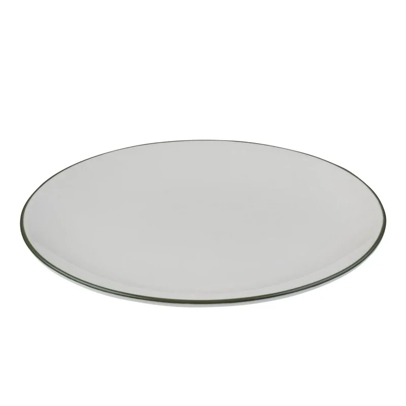 ID Fine Modest Green Coupe Plate – 5.9 Inch - set of 12 ID Fine Modest Green Coupe Plate – 5.9 Inch - set of 12