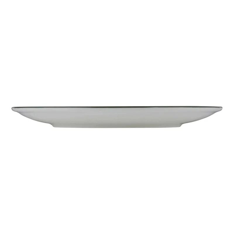 ID Fine Modest Green Coupe Plate – 5.9 Inch - set of 12 ID Fine Modest Green Coupe Plate – 5.9 Inch - set of 12