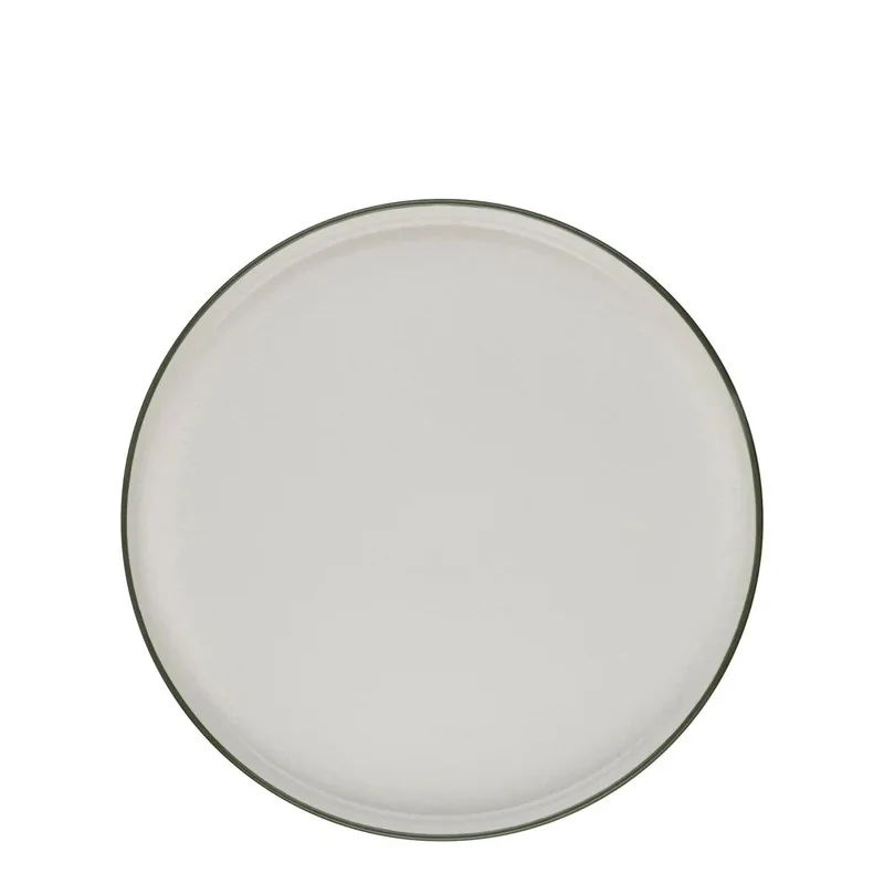 ID Fine Modest Green Hi Wall Plate – 6.5 Inch - set of 12
