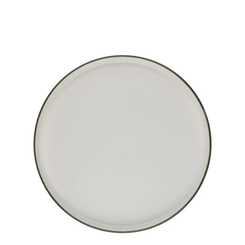 ID Fine Modest Green Hi Wall Plate – 10 Inch - set of 6