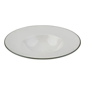 ID Fine Modest Green Deep Plate – 11.4 Inch - set of 6