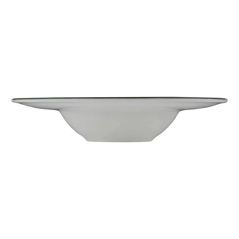 ID Fine Modest Green Deep Plate – 11.4 Inch - set of 6 ID Fine Modest Green Deep Plate – 11.4 Inch - set of 6