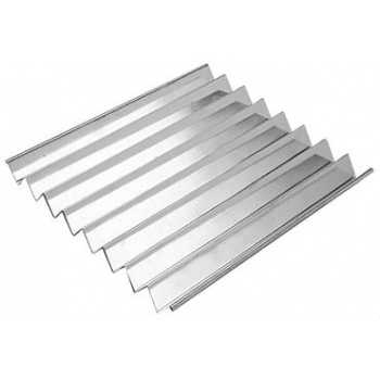 Matfer Bourgeat “Dents De Loup” Stainless Steel Baking Sheet 11" X 11 3/4"