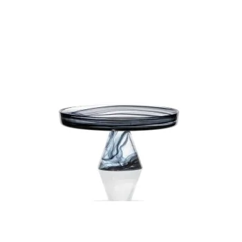 Ardacam Asos Footed Plate 8.27 Inch- Set of 4 pcs