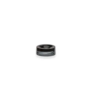 3.9'' 1.69oz Glass Bowl Hollow Black Glass - set of 48