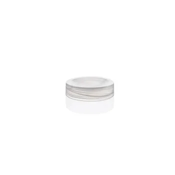 5.9'' 5oz Glass Bowl Hollow White Glass - set of 12