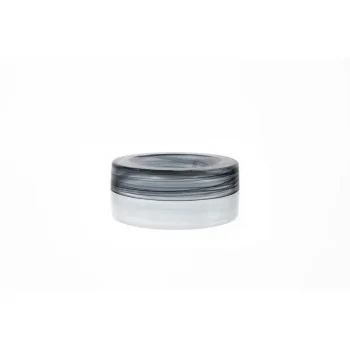 5.9'' 5oz Glass Bowl Hollow Black Glass - set of 16