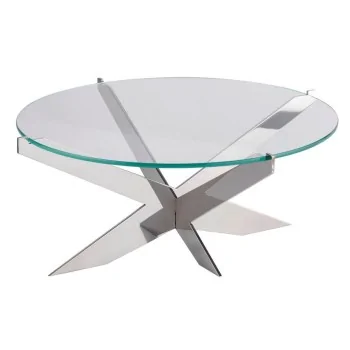 Polished Cake Stand - Dia: 40 cm H: 9 cm