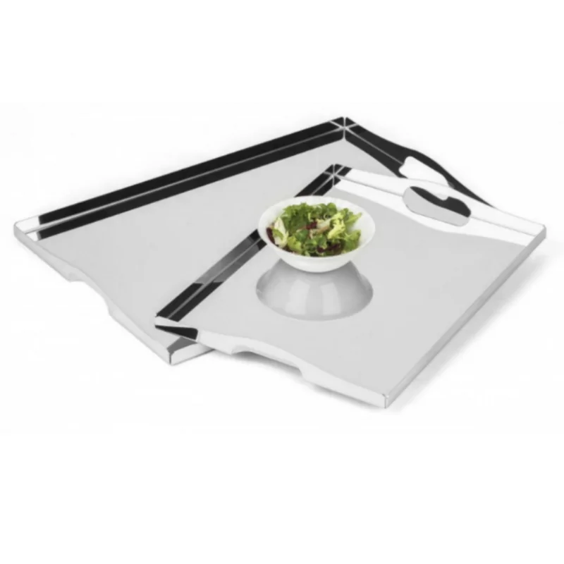 Polished Tray - 43 x 32 cm H: 4 cm Polished Tray - 43 x 32 cm H: 4 cm