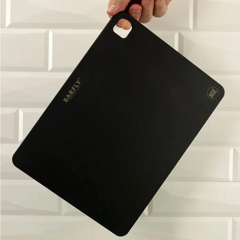 Barfly Bar Board - 9" x 12" - Black - NSF - Set of 12 Barfly Bar Board - 9" x 12" - Black - NSF - Set of 12