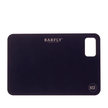 Barfly Bar Board - 6" x 9" - Black - NSF - Set of 24