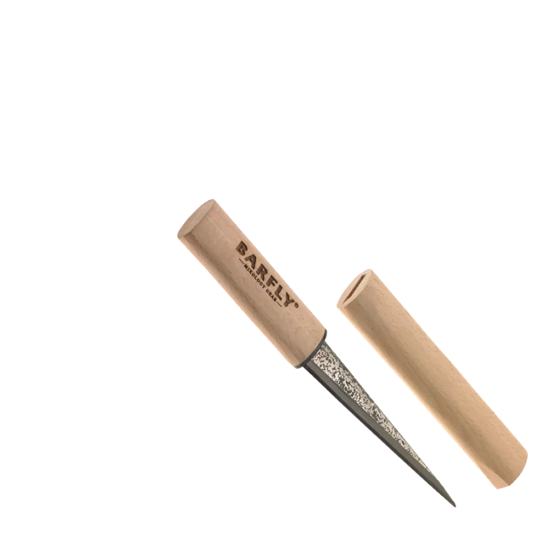 Barfly Japanese Ice Knife - Beech Wood Handle - Set of 6 Barfly Japanese Ice Knife - Beech Wood Handle - Set of 6