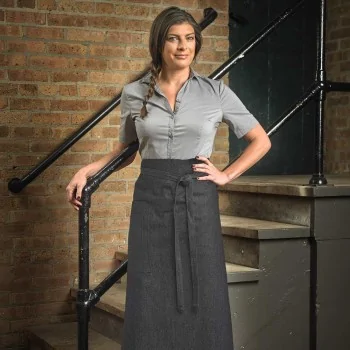 Barfly Talon Bistro Apron - Black Denim