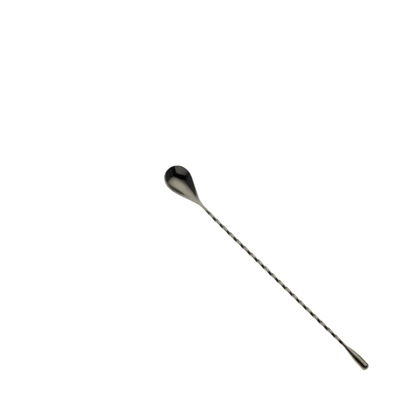 Barfly Classic Bar Spoon - 11 13/16" (30 cm) - Black - Set of 12