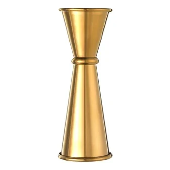 Barfly 1 x 2 oz Japanese Style Jigger - Gold Plated - Set of 12