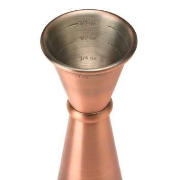 Barfly 1 x 2 oz Japanese Style Jigger - Antique Copper - Set of 12